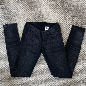 🚫SOLD🚫 H&M Black Glitter Jeans